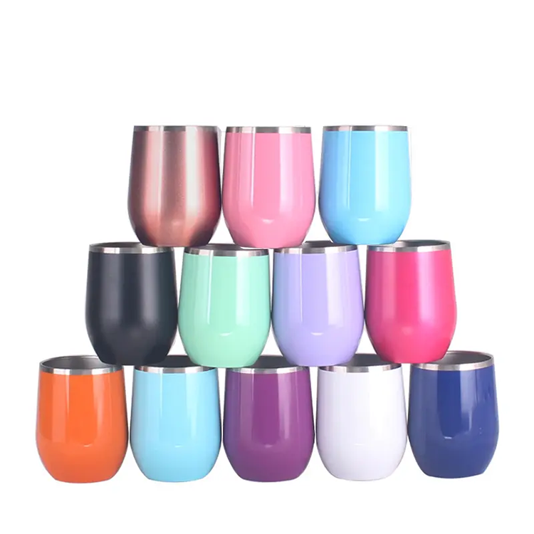 Wholesale Stainless Steel Tumblers Egg Shape Insulated Vacuum